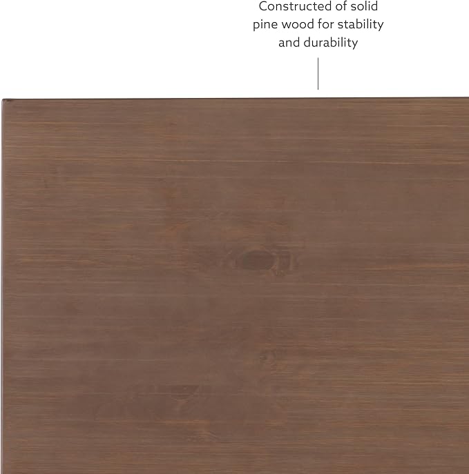 Linon Lucy Natural Wood and Linen Upholstered Corner Nook Kitchen Dining Set - Image 14