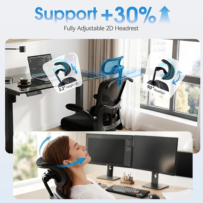 AreShark Office Chair-Ergonomic Desk Chair - Image 10