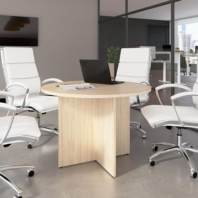 Bush Business Furniture 42-inch Round Conference Table - Image 2