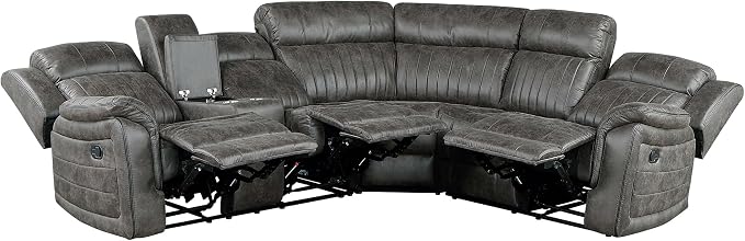 Lexicon Reclining Sectional Couches - Image 7