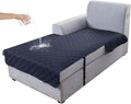 Genina L Shape Couch Cover, Sectional Couch Chaise Covers, Waterproof Washable by Genina