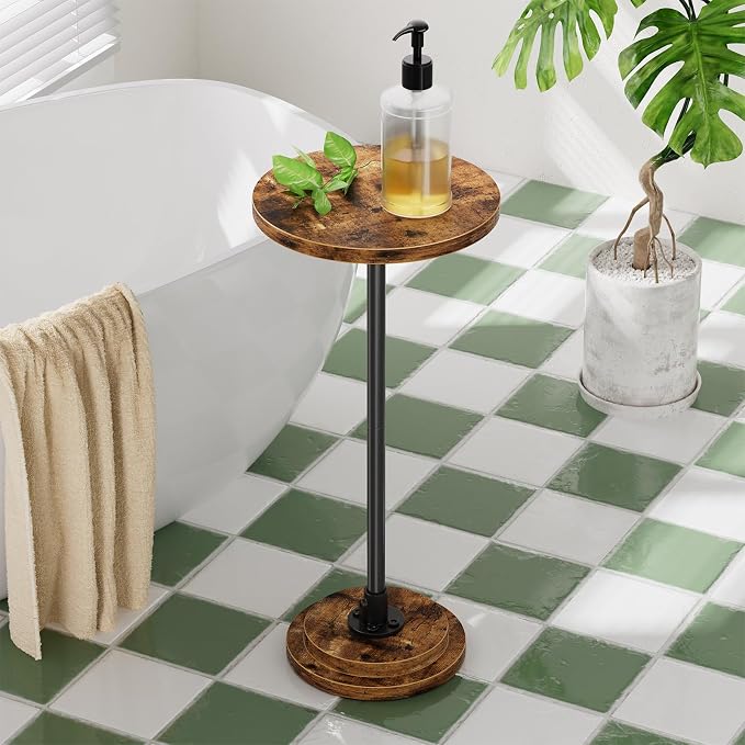 Simple Trending Small Side Table, Round Drink Table, Sofa End Table - Image 6