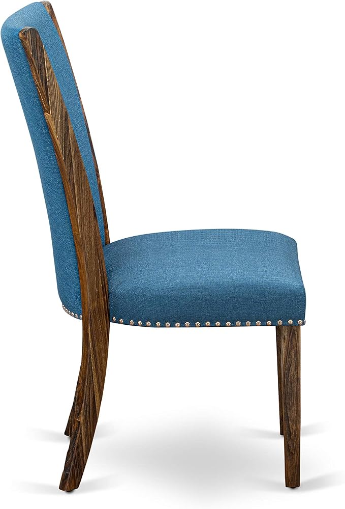 East West Furniture VEP7T21 Verona Parson Kitchen Chairs - Image 5