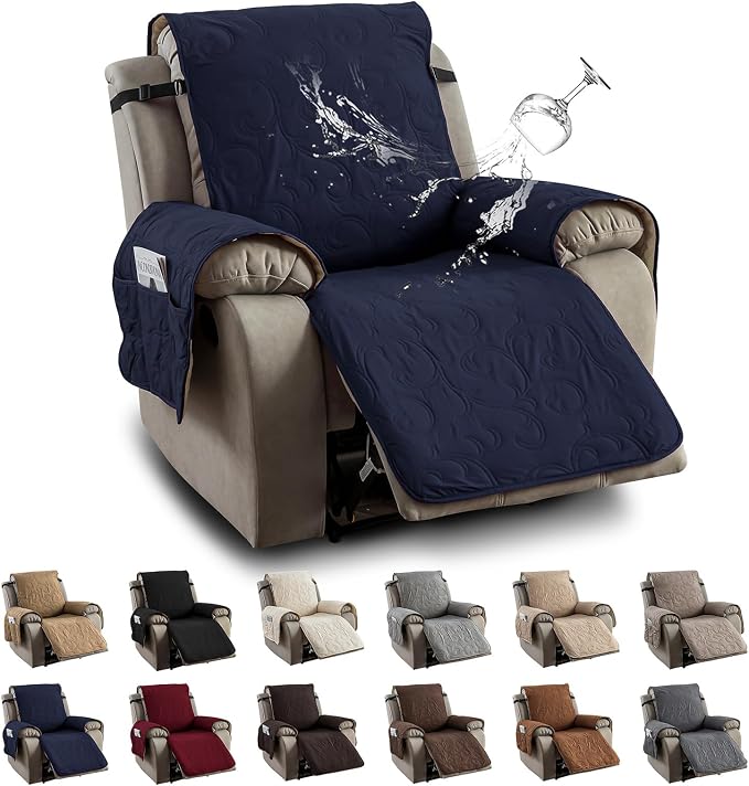 100% Waterproof Recliner Chair Cover, Recliner Chair Covers by YUEANG