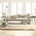 Ashler faux fur rug, Fluffy Shaggy Area Rug Ultra Soft 2.2 x 6 Feet Rectangle by AshlerHomeDeco
