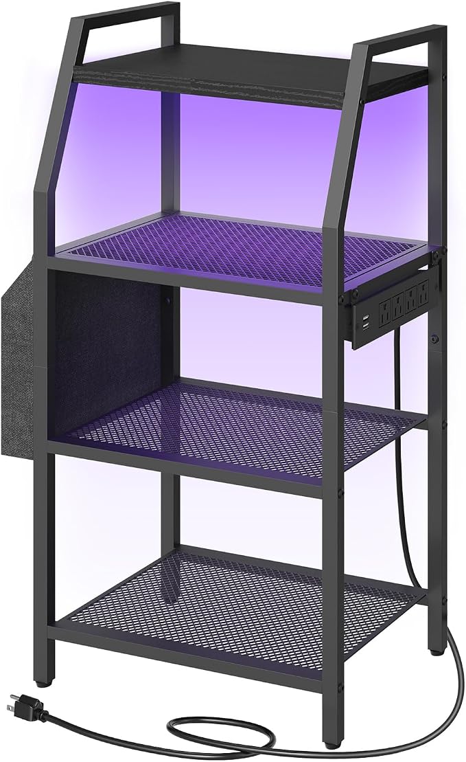 MAHANCRIS 4-Tier AV Media Stand - Image 8