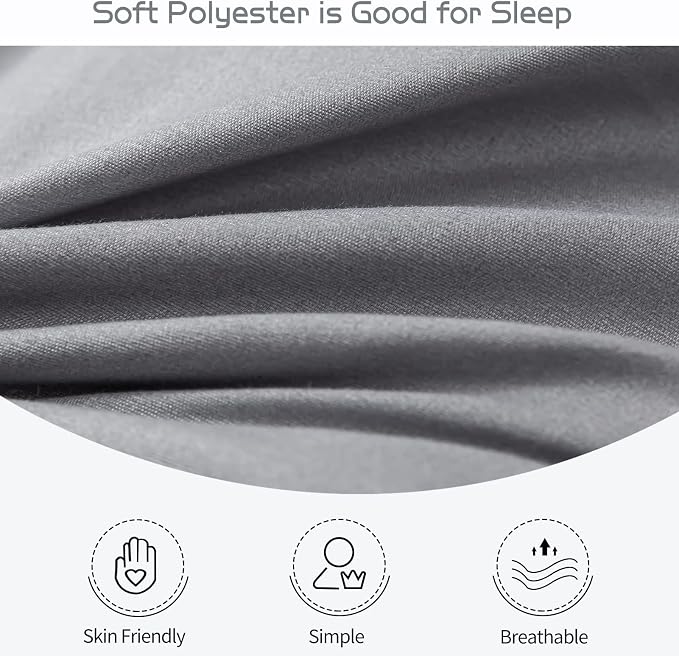 MAXYOYO Grey Triangle Futon Mattress, Padded Japanese Floor Mattress Quilted - Image 7