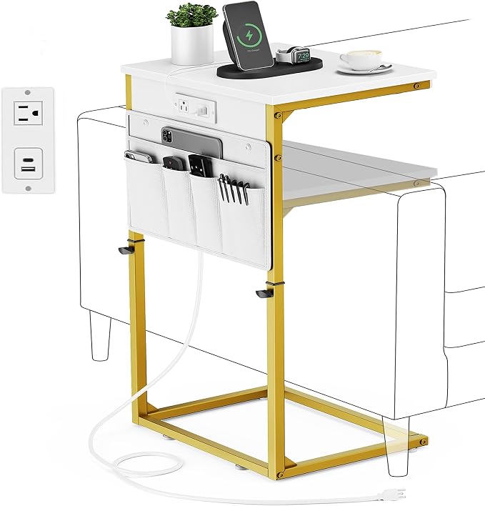 Vagusicc C-Shaped End Table by Vagusicc
