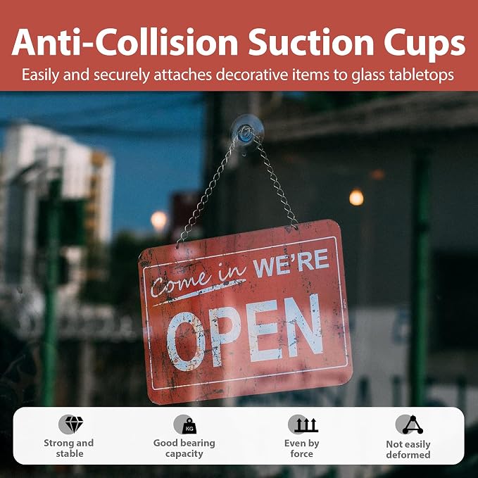 20-Pack Transparent Anti-Collision Suction Cups, 30mm/0.7" Mark-Free Design - Image 4