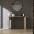 55.12" Faux Marble Pattern Entryway Table by HanStrong