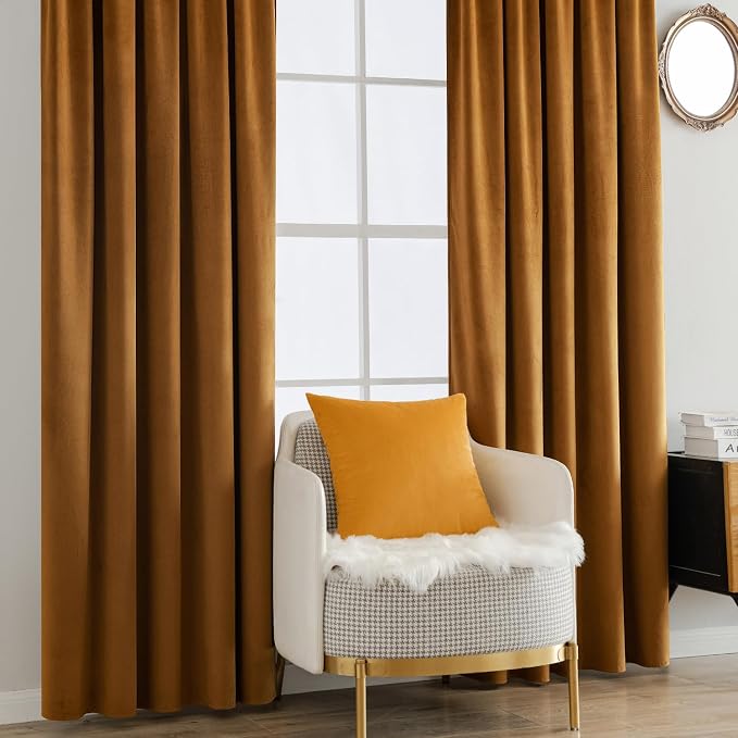 MIULEE Velvet Curtains 72 inches - Image 7