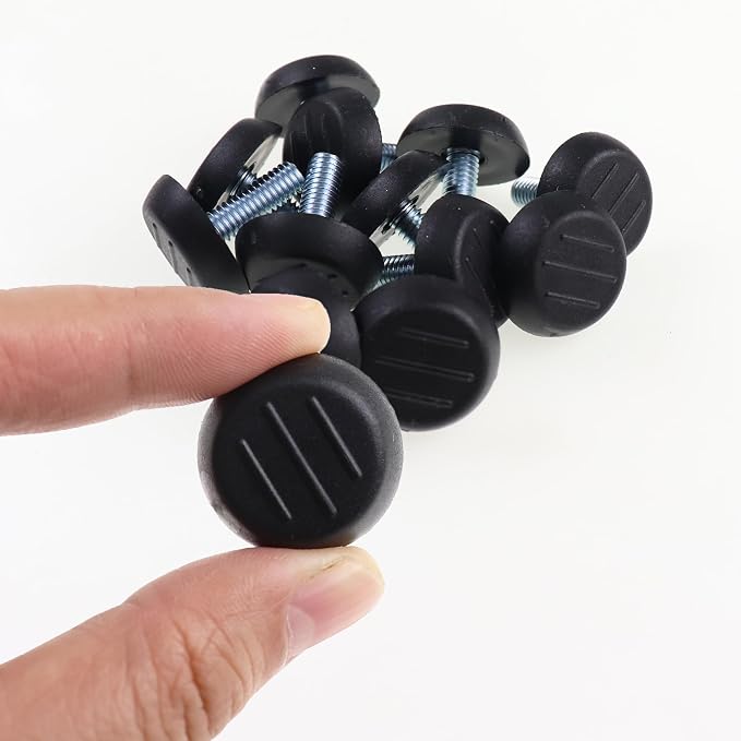 1/4-20 UNC Thread Adjustable Furniture Levelers Table Feet Screw in Threaded - Image 5