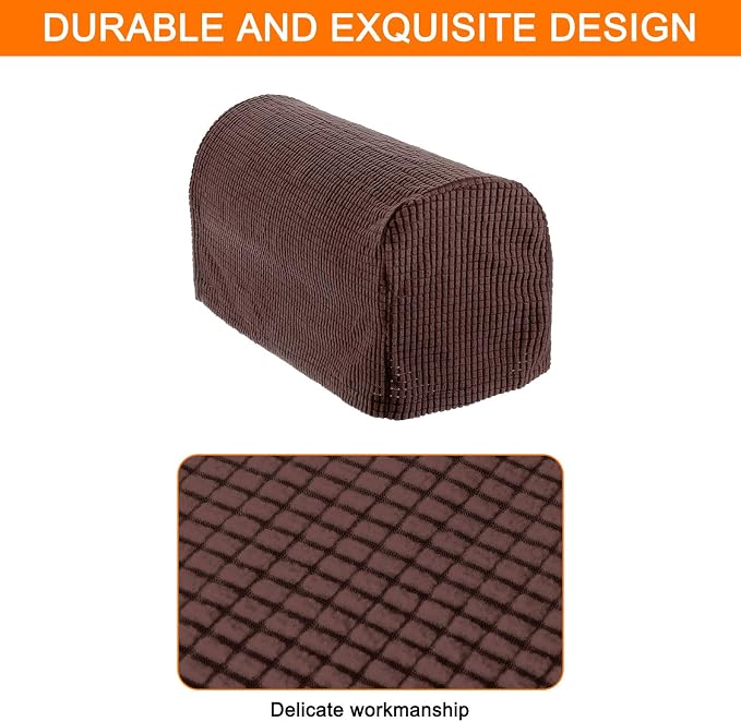 uxcell Stretch Armrest Covers Armchair Anti-Slip - Image 5