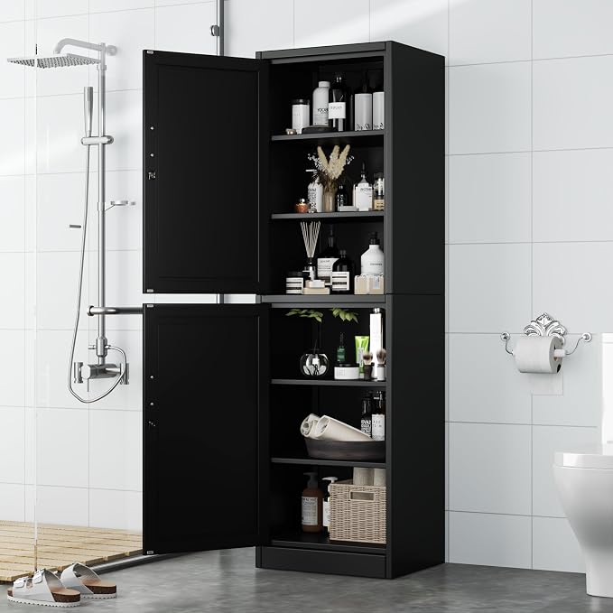 Ckzbx Metal Locker Tall Narrow Storage Cabinet, Gym Home Office, Entryway and - Image 6