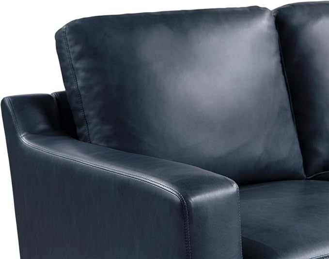 Serta Triton 55.5" Loveseat, Transitional Modern, Dreamcoil Comfort, Metal Legs - Image 7