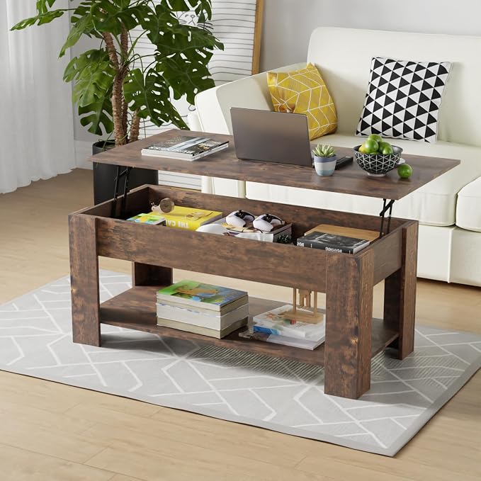 FDW Lift Top Coffee Table Coffee Table - Image 2