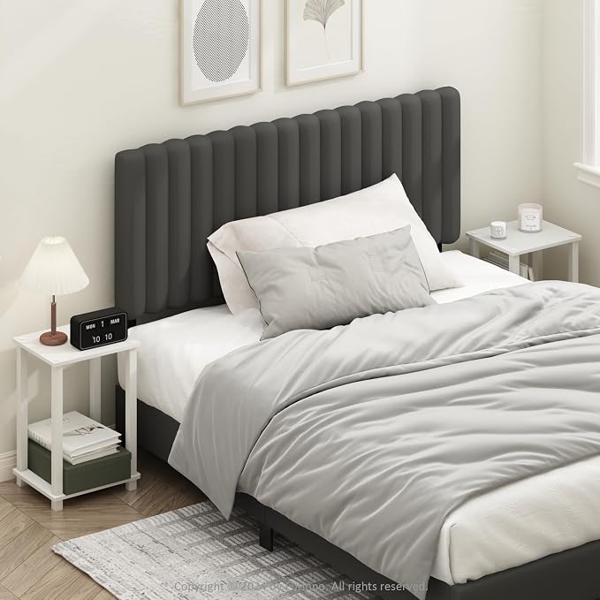 Furinno Simplistic Night Stand Set of 2, 2-Tier Small Nightstand - Image 3
