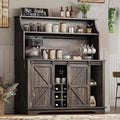 REVOMINCA 47 Inch Farmhouse Coffee Bar Cabinet by Revominca