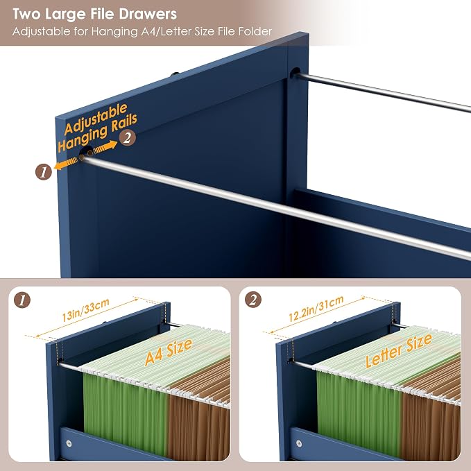 HIFIT 72'' Tall File Bookcase - Image 6