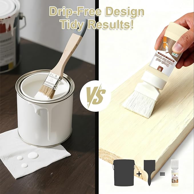 Beige Touch-Up Paint for Furniture, Metal No Sanding, Fast Drying, Water Based - Image 2