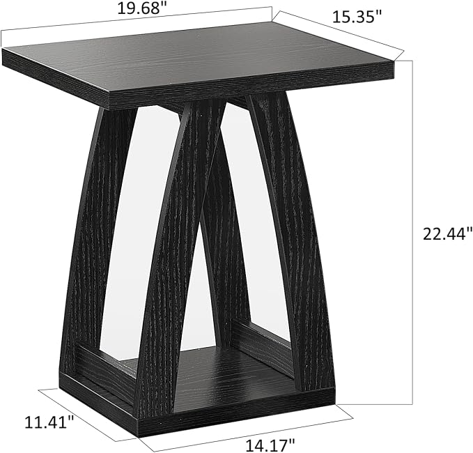 FROMJBEST End Tables Living Room, Side Table Beside Sofa, Nightstand - Image 3