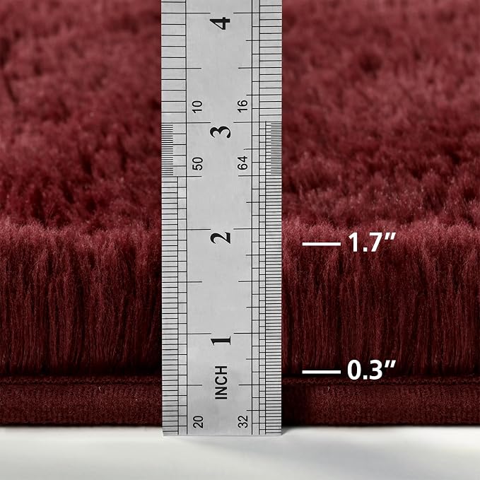 Large Shag Area Rugs 8 x 10, Plush Fuzzy Rugs - Image 2