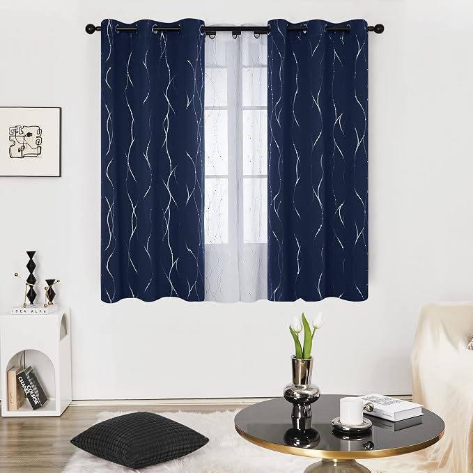Deconovo Blackout Curtains 63 Inch Length - Image 2