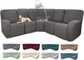 100% Waterproof Sectional Recliner Couch Covers by ROFASVCO