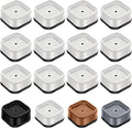 shouwuhho 12 Pack Furniture Risers Adjustable Bed Risers Heavy Duty Lifts by EnjoyLifeEnjoyHappiness