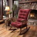 Lokex Rocking Chair Cushion Only, Tufted Non-Slip Comfortable Rocking Chair by LOKEX