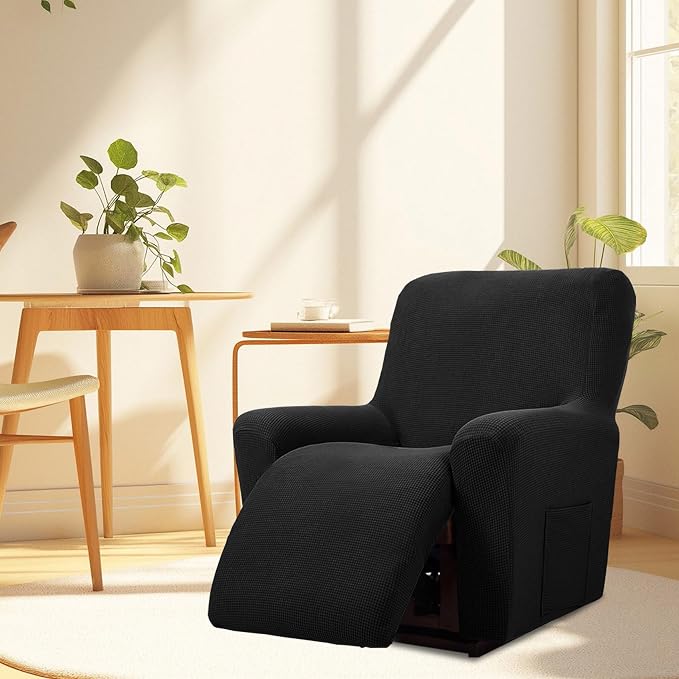 Cupuamon Recliner Chair Covers, Lazy Boy Recliner Covers Stretch Reclining - Image 7
