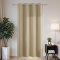 Joydeco Blackout Patio Sliding Door Curtains 108 Inches Long, Grommet Privacy by JOYDECO