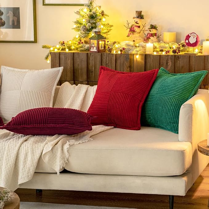 MIULEE Decorative Lumbar Throw Pillow Covers - Image 4