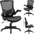 Office Chair Ergonomic Desk Chair, Computer PU Leather Home Office Chair by XXISHE