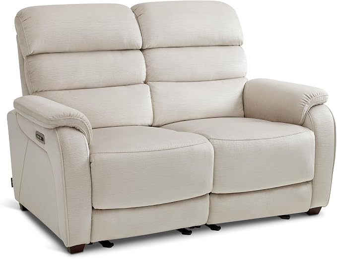 MCombo 61.6'' Wall Hugger Power Loveseat Recliner, Reclining Loveseat by MCombo