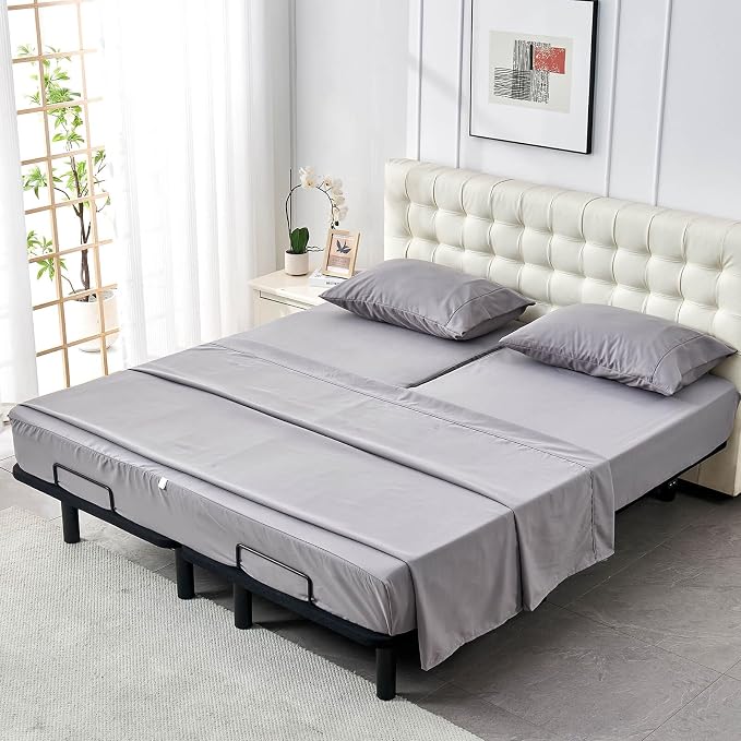 Kingnex Half Split Top King Sheets Set - Image 6