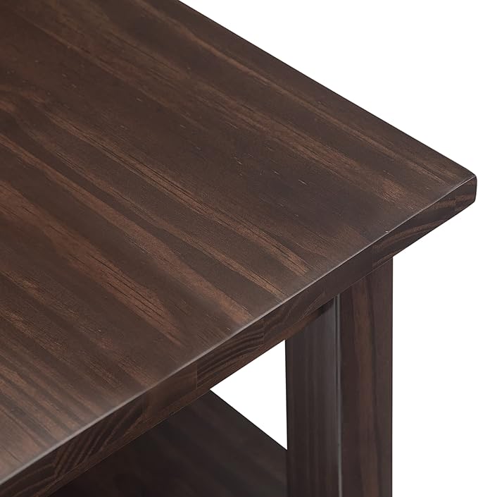 SIMPLIHOME Warm Shaker End Table - Image 7