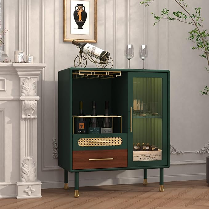 ARTPOWER Modern Coffee Bar Cabinet - Image 6