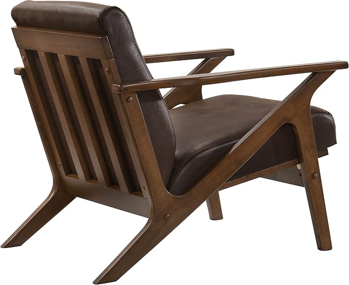 Zola Mid Century Modern Accent Chair Arm Chair: The Perfect Reading, Living Room - Image 4