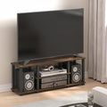 Furinno Turn-S-Tube TV Stand, 3-Tier Toolless Assembly Entertainment Center by Furinno-FitsYourSpaceFitsYourBudget