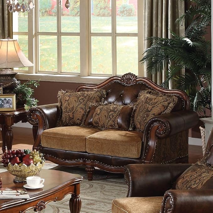 Brand 4-Piece Formal Living Room Set: Luxury Sofa, Single Chair and Coffee Table - Image 4
