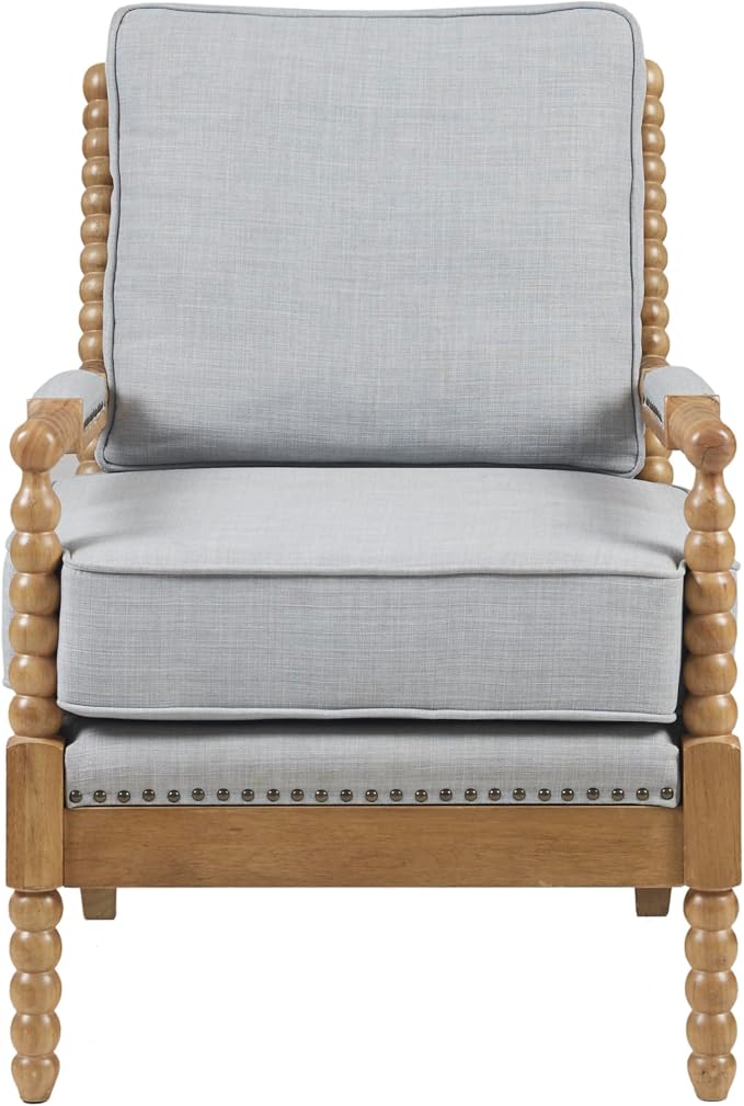 Madison Park Donohue Midcentury Modern Accent Chairs Padded Solid Wood Armrest by MADISONPARK