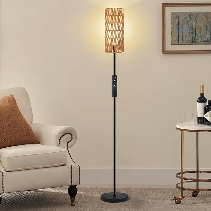 Ruiever Floor Lamp for Living Room, Farmhouse Floor lamp, Modern Standing lamp - Image 7