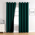 ChrisDowa 100% Blackout Curtains 90 inch Long by ChrisDowa