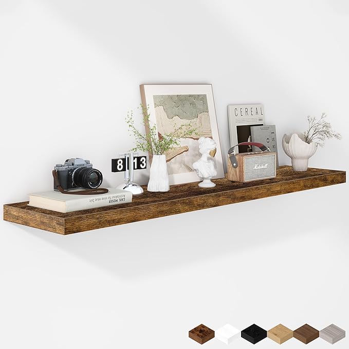 Fun Memories 55 Inch Floating Shelves by FunMemories