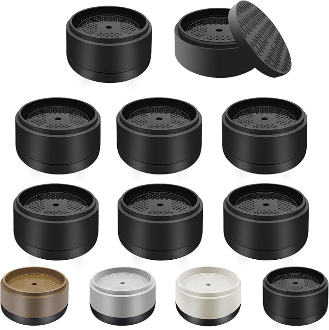 Furniture Risers Bed Risers Heavy Duty 1 inch, 2 inch, 3 inch, 4 inch Round by EnjoyLifeEnjoyHappiness