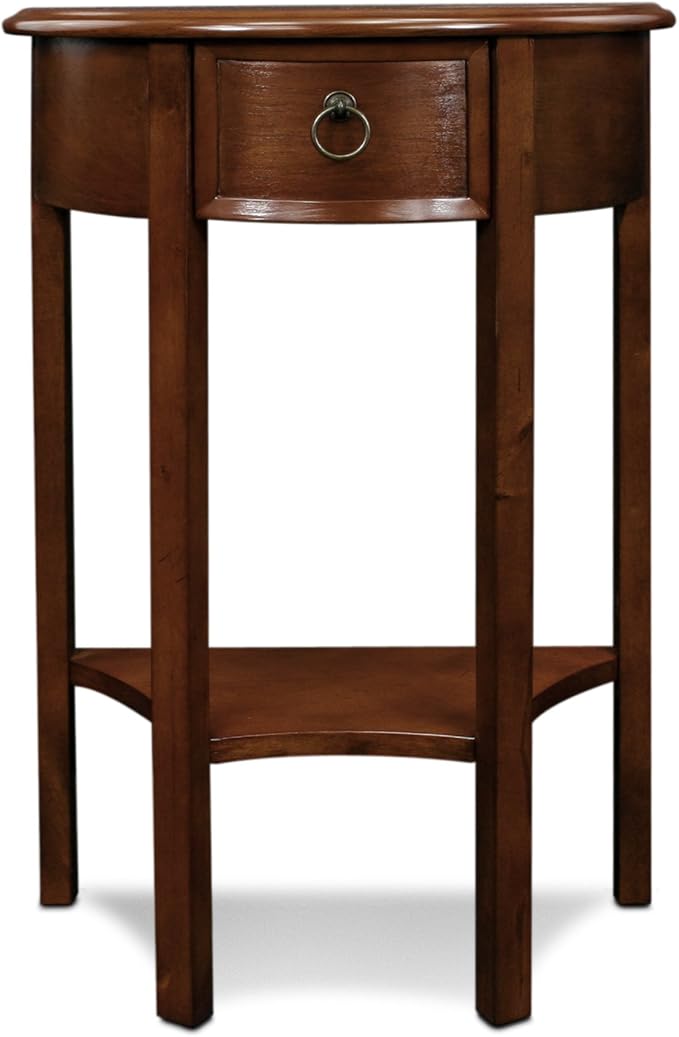 Seneca Solid Wood Demilune Console Table - Image 4