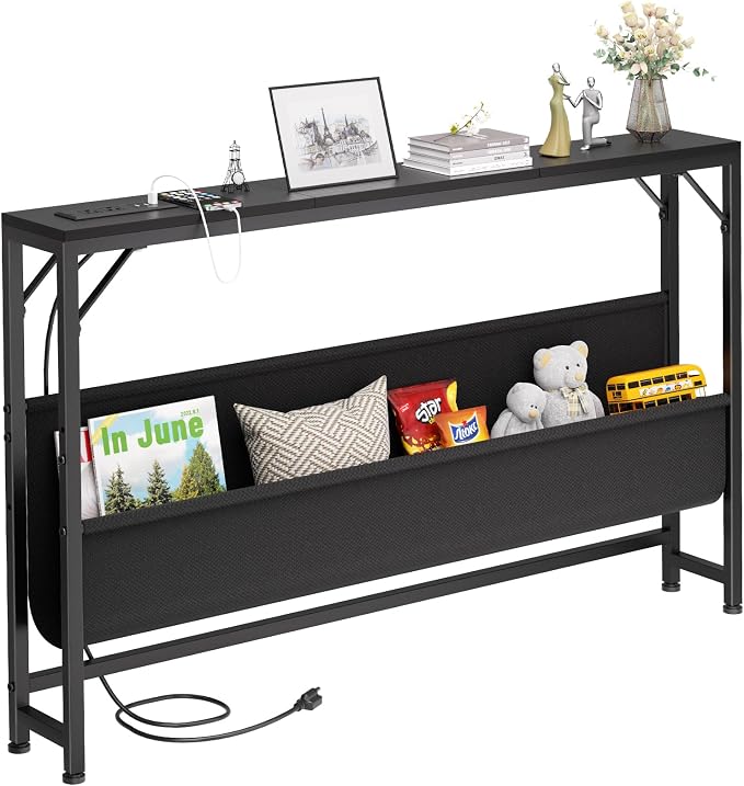 Asgolion 47.2'' Skinny Console Table by Asgolion