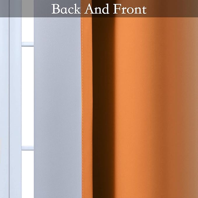SimpleHome Ombre Room Darkening Curtains - Image 5