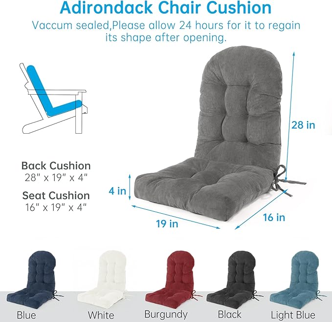 Rocking Chair Cushions Set - Image 3